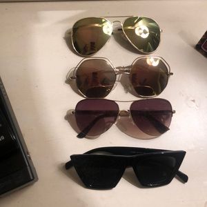 4 sunglasses bundle